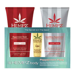 Hempz Limited Edition Peppermint Hand & Foot Creme Gift Set