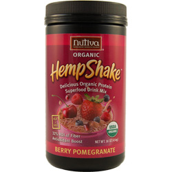 Nutiva Organic Berry Pomegranate Hemp Shake - 16 oz