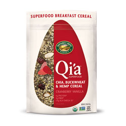 Nature's Path Qi'a Chia, Buckwheat & Hemp Cereal - Cranberry Vanilla